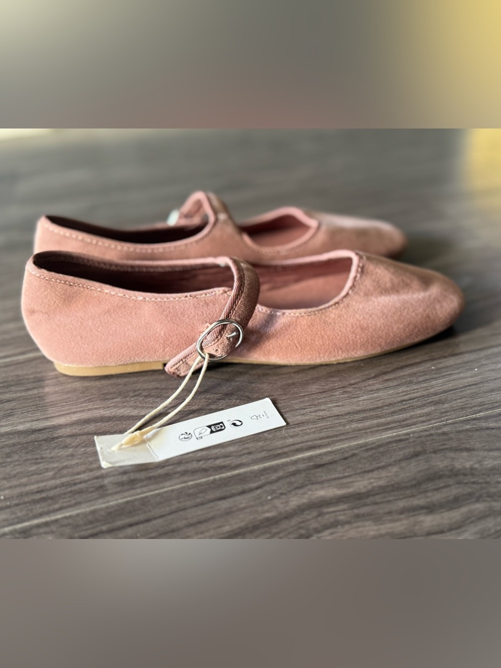 Zara Pink Mary Jane Flats